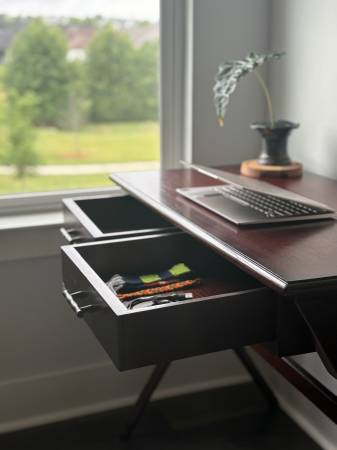 Small Compact Desk - Solid wood 1
