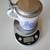 Vintage German White Lions Crown Decorated Beer Stein with Pewter Lid 8 thumbnail