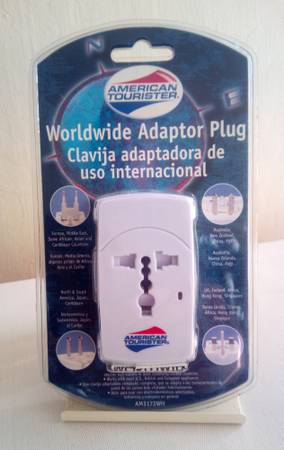 American Tourister Worldwide Adaptor Plug *NEW* [Electrical Adapter] 1