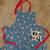 Adult Size Cotton Handmade Double Sided Apron:Western Cows&Cowboys! 6 thumbnail