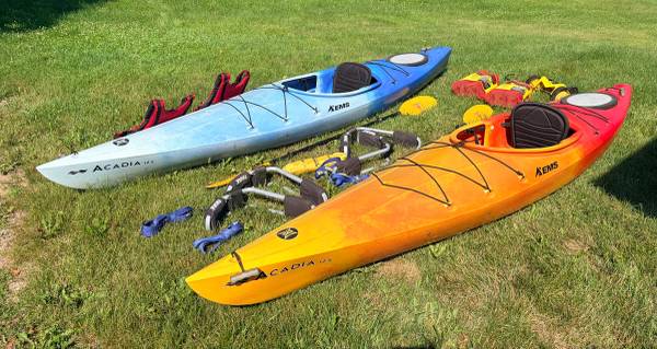 Two Perception Acadia 12.5 Kayaks 1