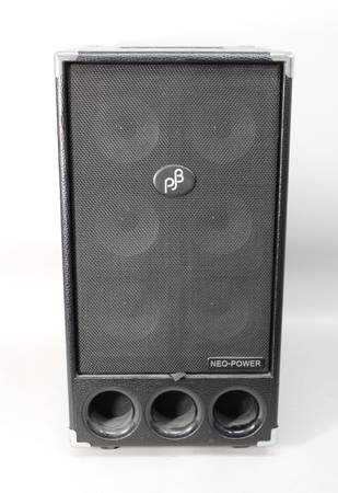 Phil Jones PB300 Powered Speaker Cab Black 1