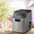 ice maker clear cube ice  countertop portal  stainless steel 10 thumbnail
