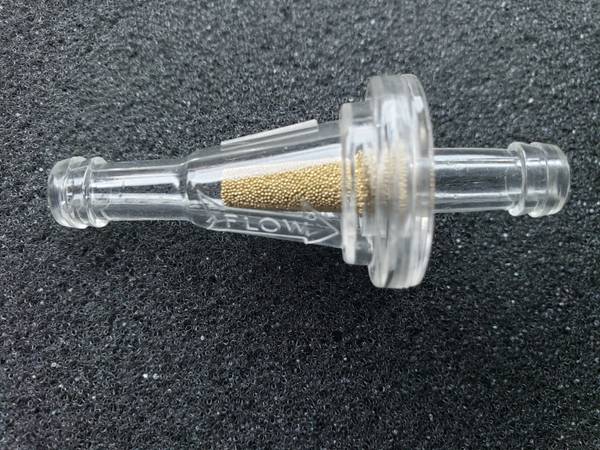 New K&N Sintered Fuel Filter 1