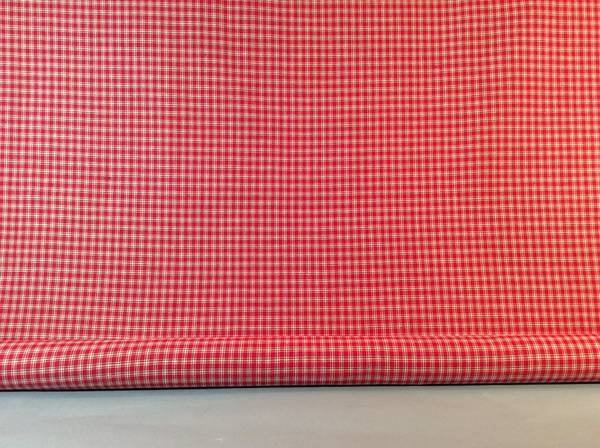 3 1/2 Yards Cotton Small Plaid Fabric 1