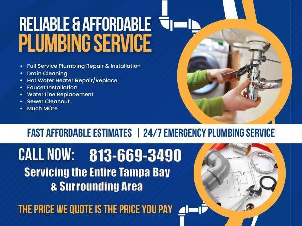 💥-RELIABLE PLUMBER--👉AFFORDABLE PLUMBING SERVICE PRICES-☎️Call Now 1