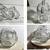 🧸 Vintage Anchor Hocking Clear Glass Teddy Bear Coin Bank – 6" – Full 4 thumbnail