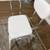 Adjustable Stool with Back & Arms, Padded Seat, Kitchen/Bathroom 3 thumbnail