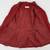 Calvin Klein blazer jacket size 10P red satin collar trim 5 thumbnail