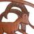 Carved Wooden Oval Shaped Decoration Featuring Ram 3 thumbnail