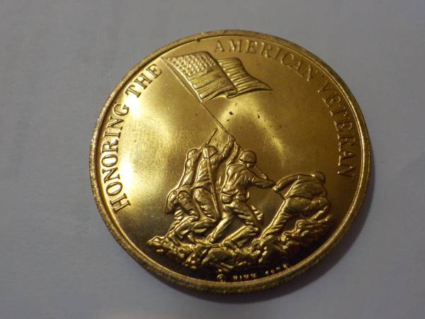 HONORING THE AMERICAN VET MEDALLION 1