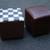 Two Cube Ottomans $40 each 1 thumbnail