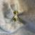 Jade Bangle Bracelet with Rope Motif Texture and Peridot Stone Accents 5 thumbnail