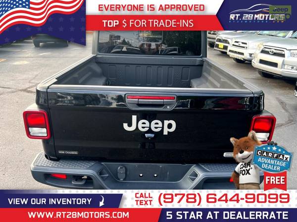 2021 Jeep Gladiator OVERLAND - $31,500 (RT 28 MOTORS)63441284198401124