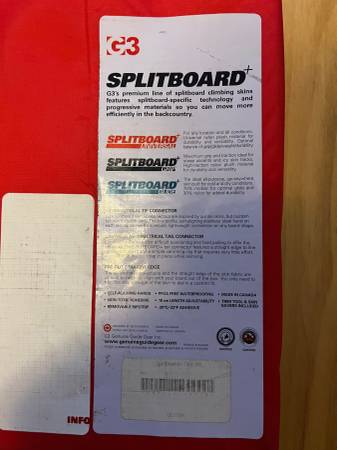 G3 SPLITBOARD LT UNIVERSAL S/Mサイズ G3 SPLITBOARD LT - UNIVERSAL | ODDBALL SKATE&SNOW