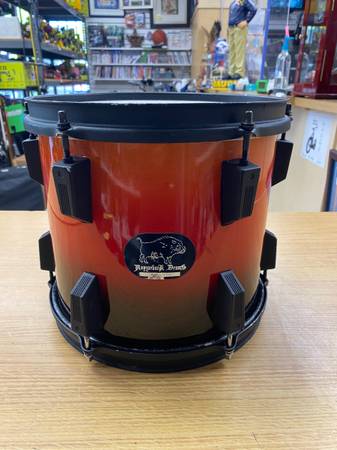 Rayzorback Custom Drum – Maple Shell – 10.5" x 8.5" – Good Condition 1