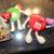 Set of M&M Items - 2 Valentine's Plushies, 1 Christmas Tin 2 thumbnail