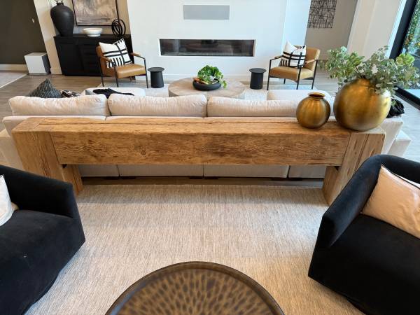Restoration Hardware Reclaimed Beam Console 1