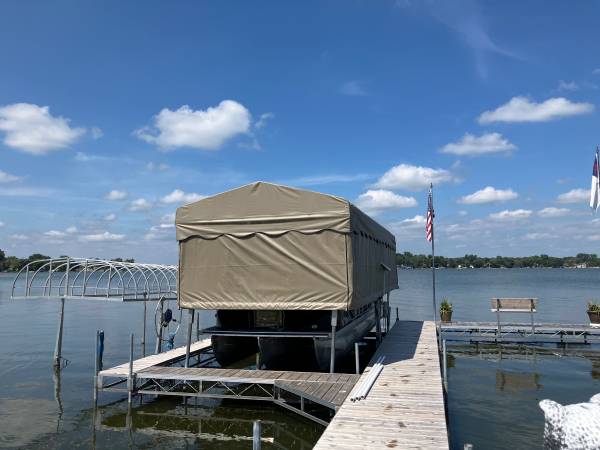 Replacement boat lift canopies 1