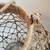 Galt Intl Glass lantern with metal frame covered in Jute with handles, Lg. 14" x 14 thumbnail