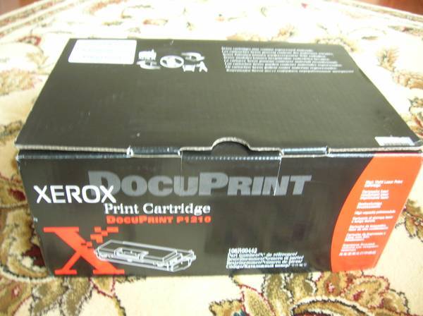 XEROX TONER #106R00442 for DOCUPRINT P1210 HY PRINT CTG BLACK 1