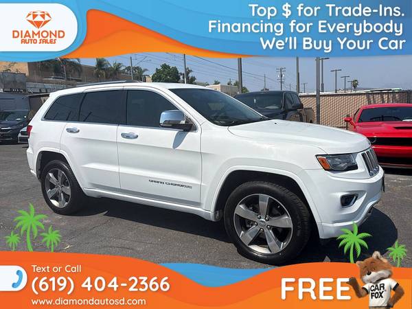 312 $/mes - 2014 Jeep Grand Cherokee Overland 4x4 SUV 4 x 4 SUV 4-x-4-SUV - 14.499 $ (Diamond Auto Sales)63440556232833123