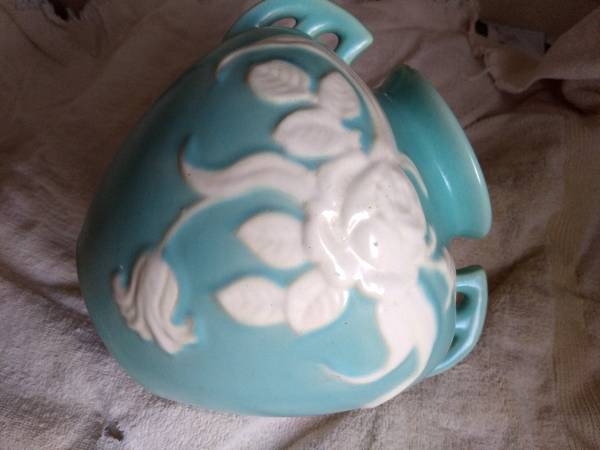 Mid-century art pottery vase 1