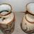 Vintage Hand-Painted Tonala Sandstone Pottery Vases - Mexico 5 thumbnail