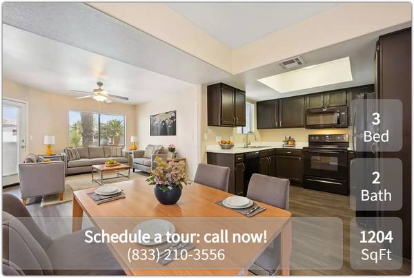 A home for everyone - even your pets! Pet friendly 3 bed / 2 bath! 1