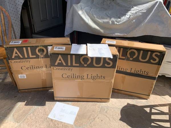 Chandeliers brand new (still is boxes) Very Low Price, $35.00 each (long beach)63829967918083120
