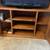 Solid Oak Corner TV Cabinet 2 thumbnail