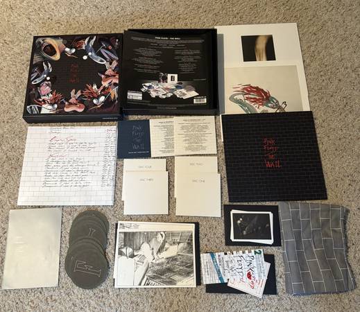 2012 PINK FLOYD THE WALL 6CD/1DVD Immersion Limited Edition Box Set 1
