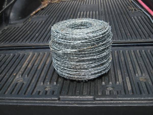 Barbed wire spool...4 point 1