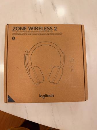 Logitech Zone Wireless 2 Bluetooth Headset, New Sealed Price: $175 1