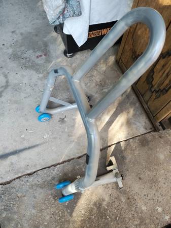Rear swing arm stand 1
