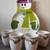 Snowman Dish Tray/ Holiday Mugs 1 thumbnail