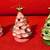 LIT CERAMIC CHRISTMAS TREE ORNAMENTS (Set of WHITE/GREEN/PINK) 15 thumbnail