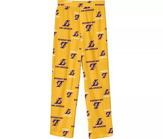 Pants Mens And Short Sleeve Shirt NBA LA Lakers Set 2 NEW 1
