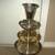 Antique Silver Plated 4 Tiered Towering Centrepiece Tray Vase Top 5 thumbnail
