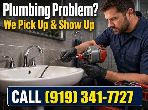 ⚡️  Plumber — We Pick Up, Show Up & Fix It — Honest Pricing 1