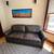 Leather couch & ottoman. Also avail table chairs, coffee/end tables. 1 thumbnail
