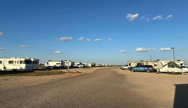 Full hookup RV parking 1