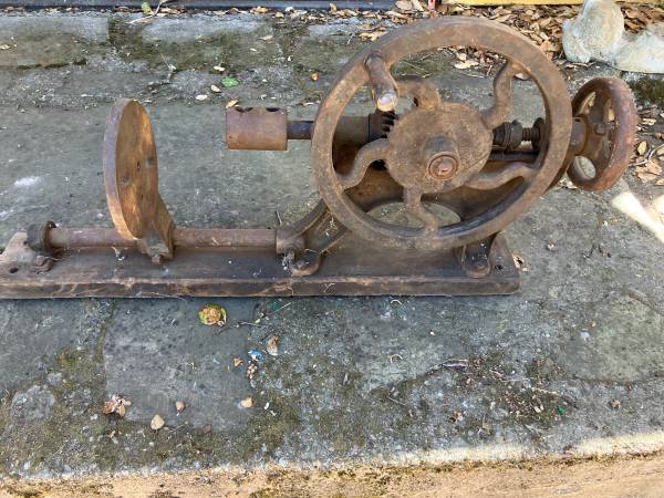 Antique cast forge machine 1