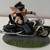 Ceramic Piggy Bank, silver banks, pig on motorcycle 13 thumbnail
