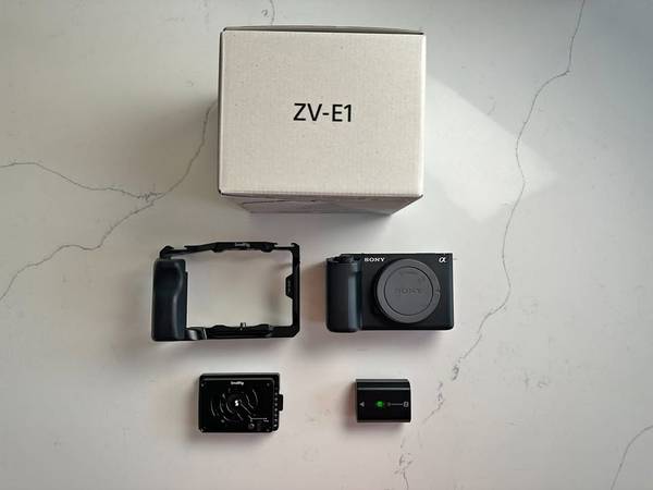 Sony ZV-E1 Mirrorless Camera (Black) 1
