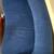 Curved Blue Sofa / Couch – Modern Design – $75 2 thumbnail