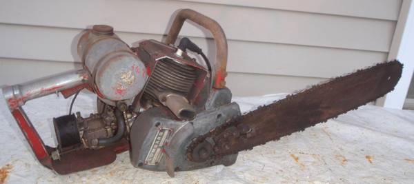 Vintage Lombard Chainsaw 1