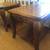 Large solid wood coffee table and end tables 5 thumbnail