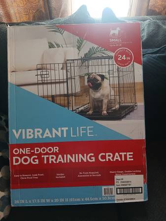 Dog  training crate 1