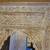 White Hand Carved Boho Raja Style Wooden Mirror 2 thumbnail